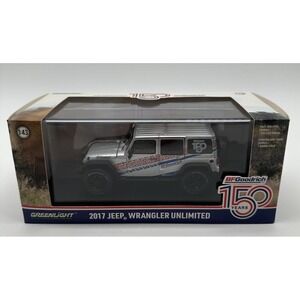 GREENLIGHT 2017 JEEP WRANGLER UNLIMITED BFGOODRICH 150 YEARS 1/43 86186